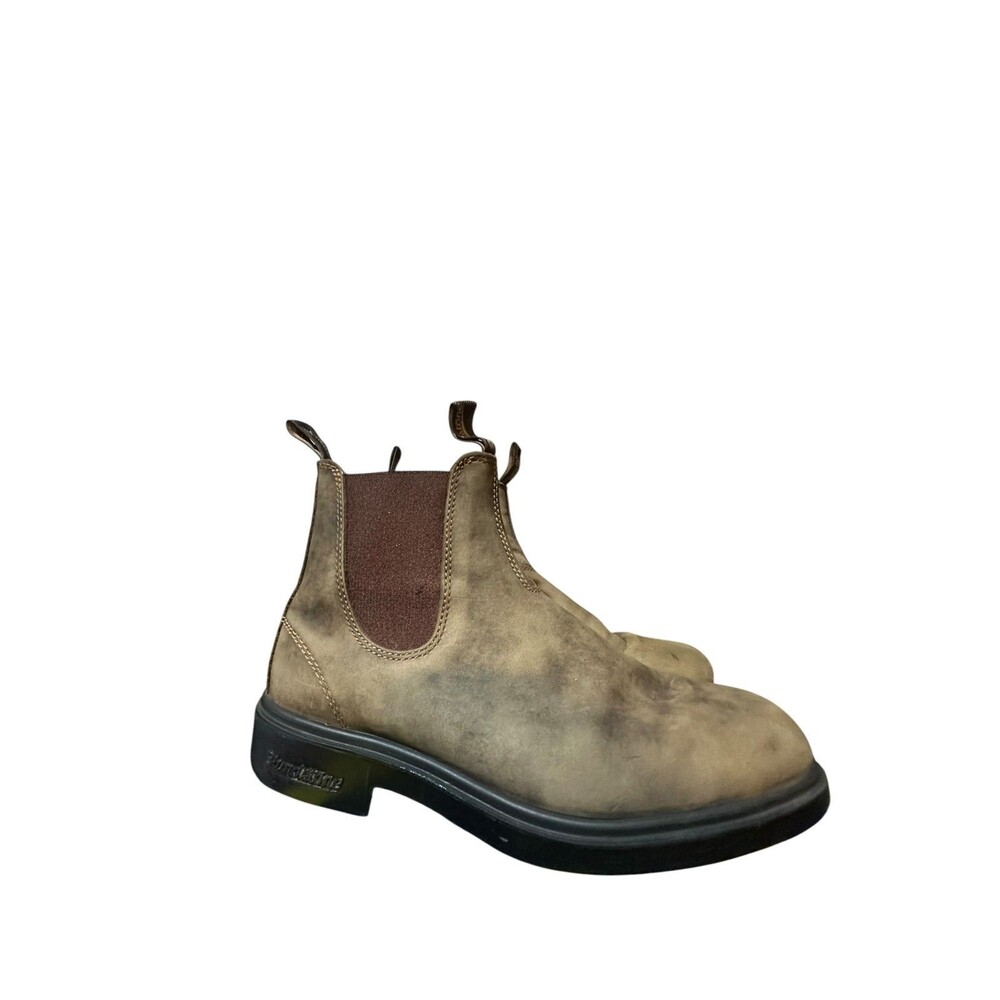 Blundstone Classic 585 Chelsea Mens US 9.5 AU 8.5 Rustic Brown Leather Boots SPS